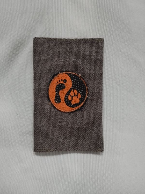 Látkový obal na pas - hnědý