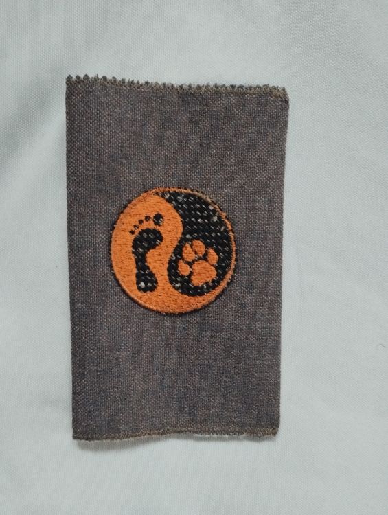 Látkový obal na pas - hnědý