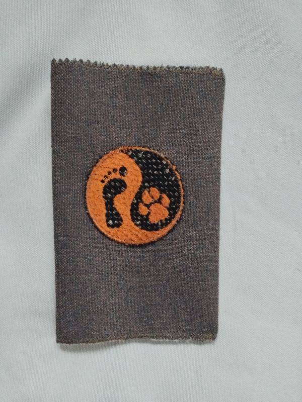 Látkový obal na pas - hnědý