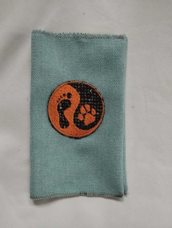 Látkový obal na pas - tyrkysový