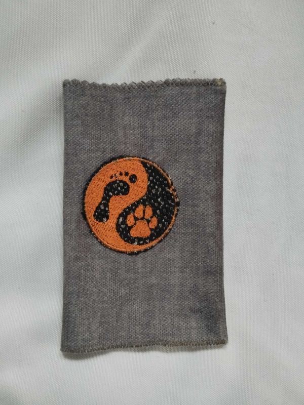 Látkový obal na pas - hnědý