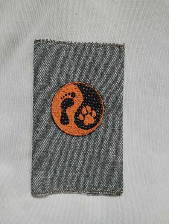 Látkový obal na pas - šedý