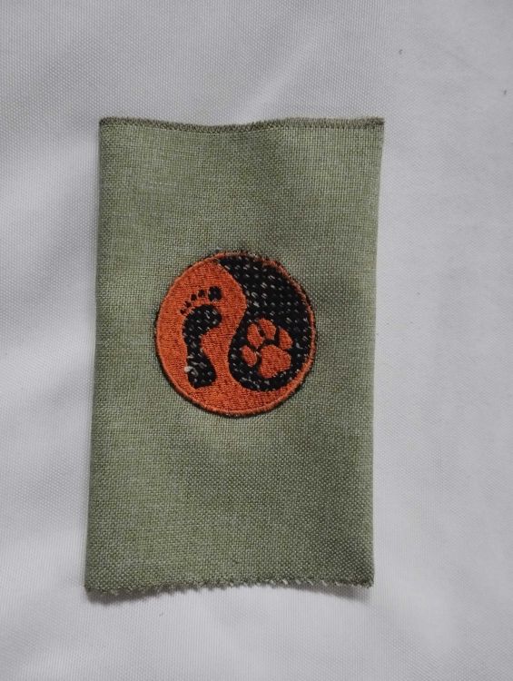 Látkový obal na pas - zelený