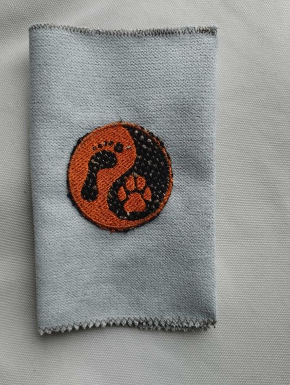 Látkový obal na pas - světle šedý