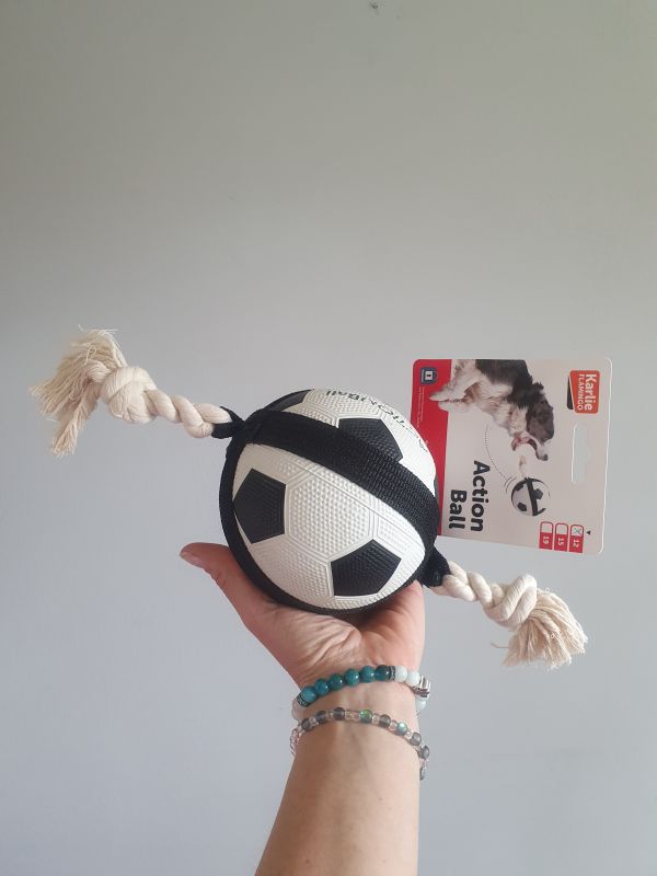 Karlie ActionBall balon s přetahovadlem - malý