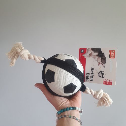 Karlie ActionBall balon s přetahovadlem - malý