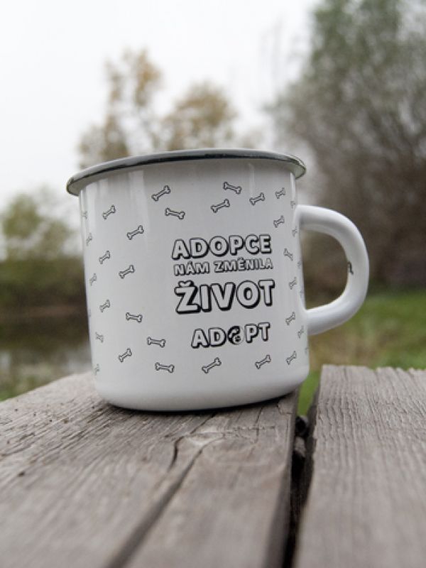 Plecháček s logem "Chcete nás", bílý