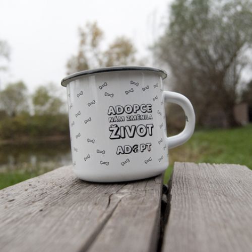 Plecháček s logem "Chcete nás", bílý