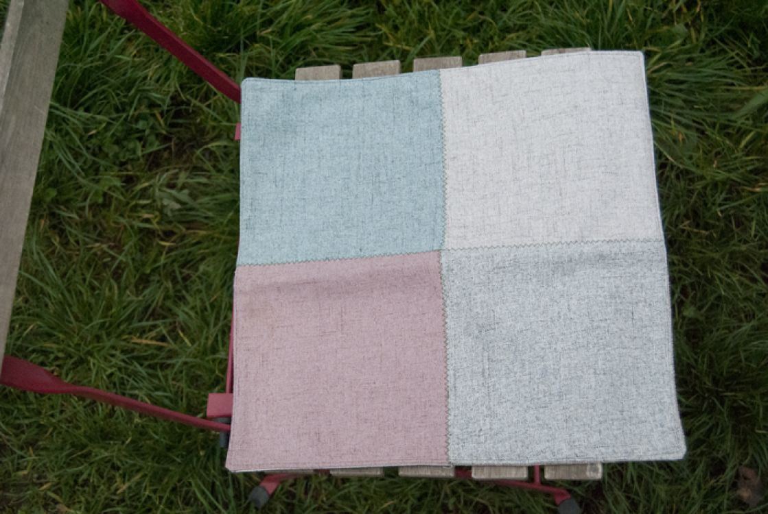 Handmade podsedák z recyklovaného materiálu