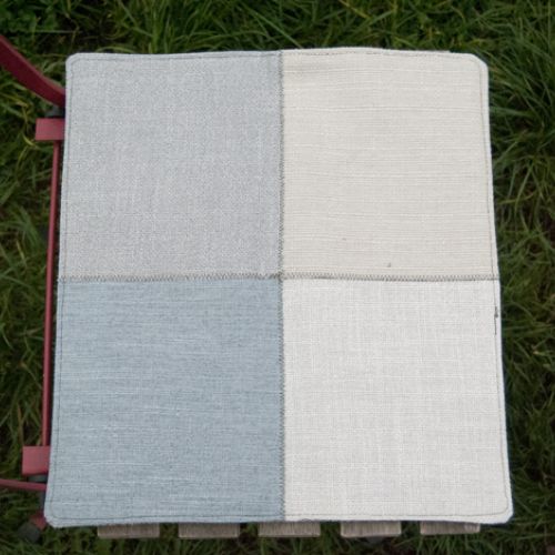 Handmade podsedák z recyklovaného materiálu