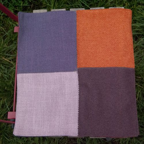 Handmade podsedák z recyklovaného materiálu