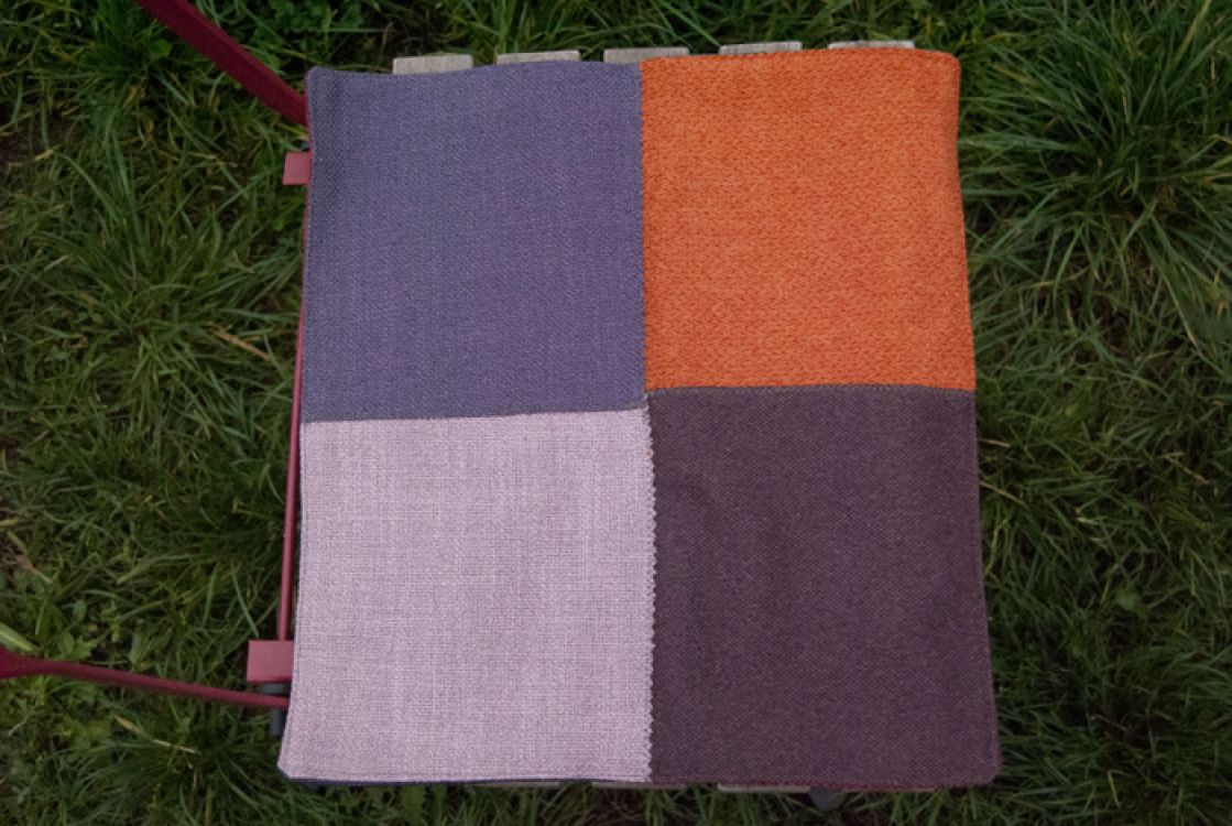 Handmade podsedák z recyklovaného materiálu