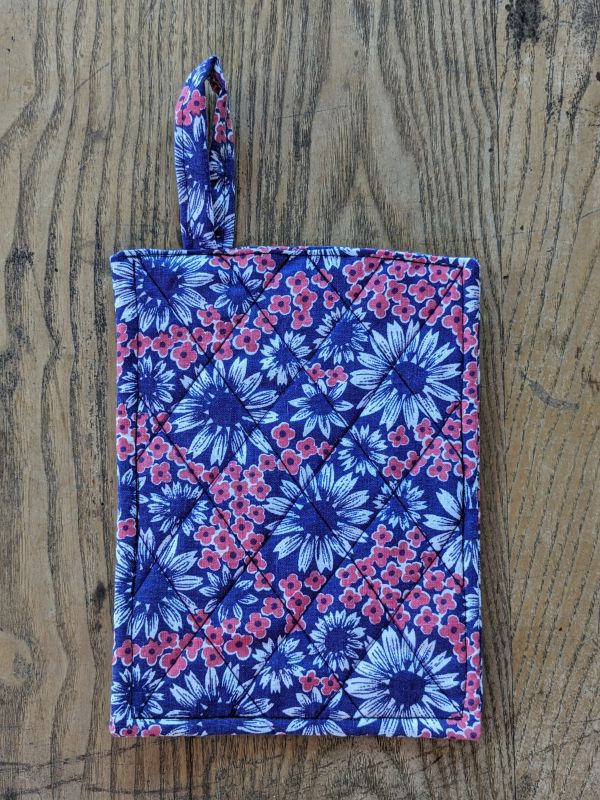 Kuchyňská chňapka kytičky