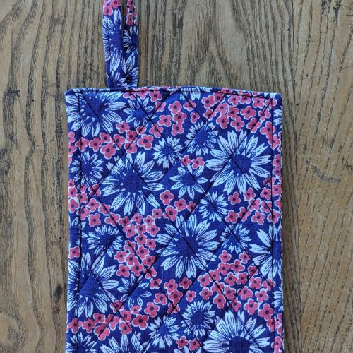 Kuchyňská chňapka kytičky