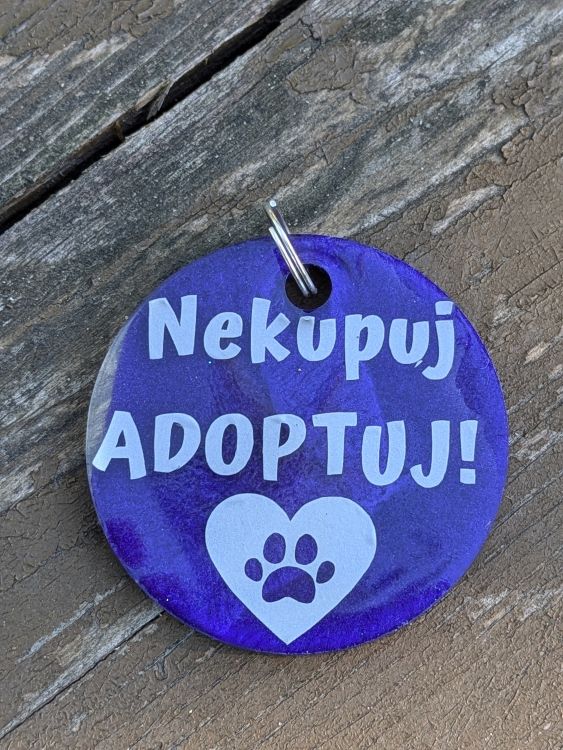 Přívěsek NEKUPUJ ADOPTUJ