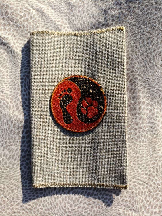 Látkový obal na pas - béžový