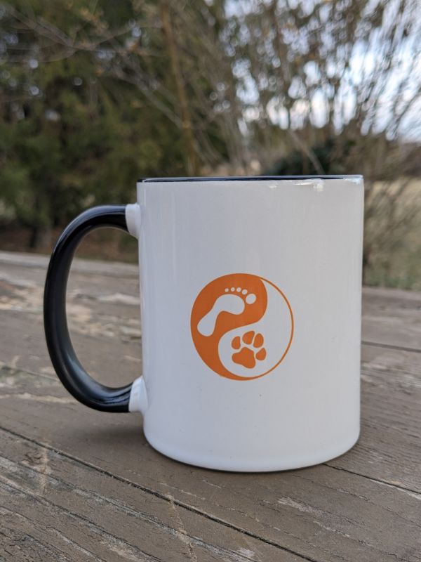 Hrnek s logem Psího ostrova