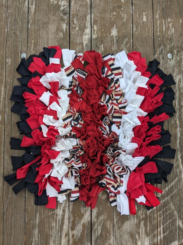 Handmade čmuchací kobereček čtverec