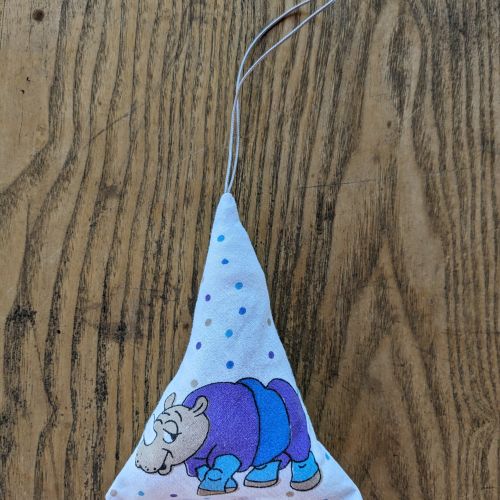 Levandulový polštářek - hrošíci