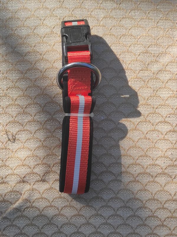 Oranžový reflexní obojek