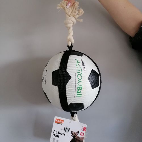 Karlie ActionBall balon s přetahovadlem - velký