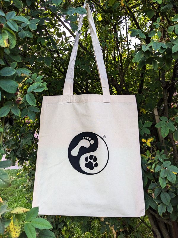 Plátěnka Psí jin jang