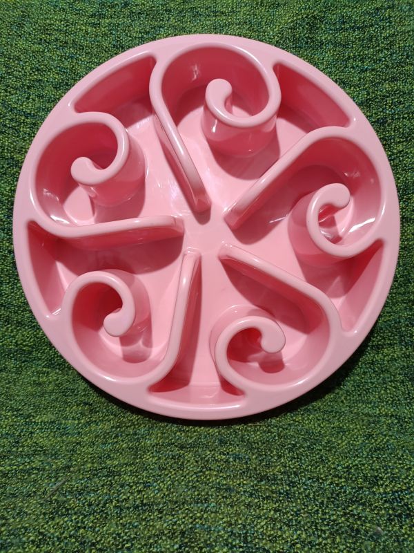 Zpomalovací miska růžová