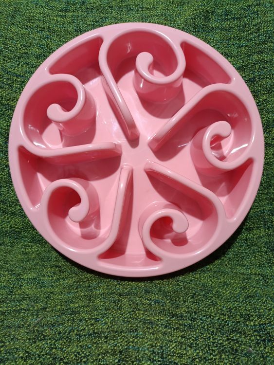 Zpomalovací miska růžová