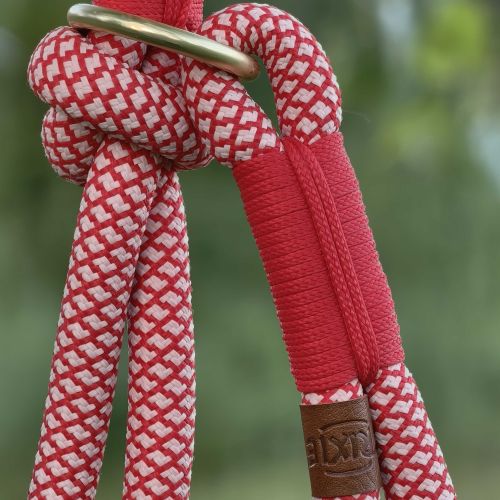 Polostahovací obojek z pevného lana